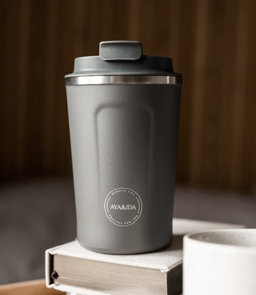 AYA & IDA AYA & IDA Cup2go 380 ml Tropisch Groen AYA & IDA AYA & IDA Cup2go 380 ml Tropisch Groen