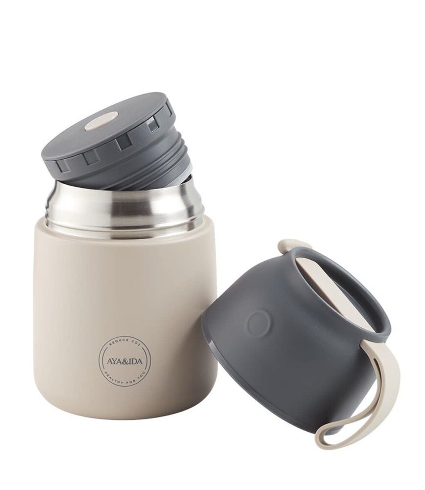 AYA & IDA AYA & IDA Food'ie 700 ml Beige AYA & IDA AYA & IDA Food'ie 700 ml Beige