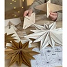 LOVI Lovi Decor Star 24cm Berkenhout wit 3D DIY pakket LOVI Lovi Decor Star 24cm Berkenhout wit 3D DIY pakket