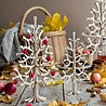 LOVI Lovi Spar Houten boom H30cm met 8 rode houten ballen - naturel 3D-boom DIY pakketje LOVI Lovi Spar Houten boom H30cm met 8 rode houten ballen - naturel 3D-boom DIY pakketje