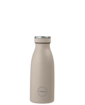 AYA & IDA AYA & IDA Thermo RVS Drinking bottle 350 ml Beige AYA & IDA AYA & IDA Thermo RVS Drinking bottle 350 ml Beige