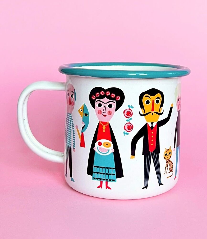 OMM Design OMM design Emaillen Beker Artists OMM Design OMM design Emaillen Beker Artists