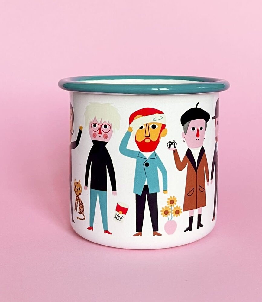 OMM Design OMM design Emaillen Beker Artists OMM Design OMM design Emaillen Beker Artists