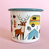 OMM Design OMM design Emaillen Beker Camping lover OMM Design OMM design Emaillen Beker Camping lover