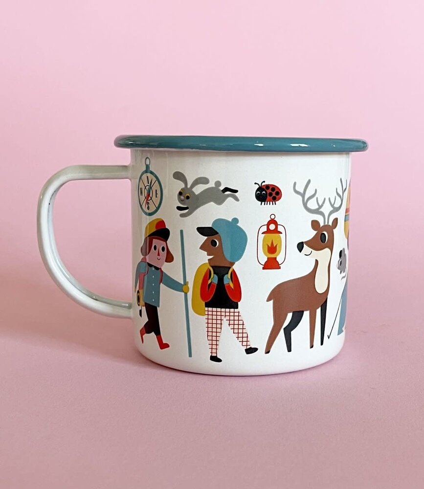 OMM Design OMM design Enamel Cup Camping lover OMM Design OMM design Enamel Cup Camping lover