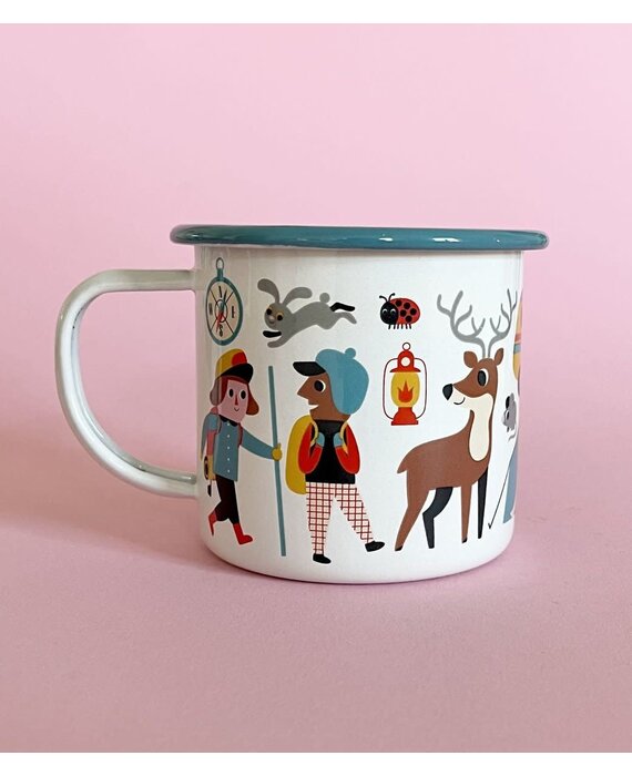 OMM design Enamel Cup Camping lover