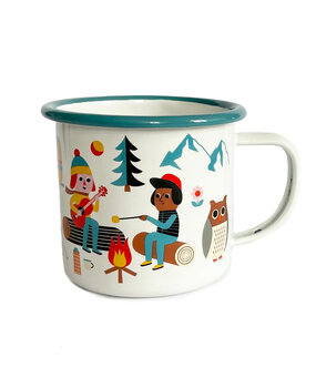 OMM Design OMM design Enamel Cup Camping lover OMM Design OMM design Enamel Cup Camping lover