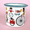 OMM Design OMM design Enamel Cup  Bike lover OMM Design OMM design Enamel Cup  Bike lover