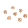 LOVI Lovi wooden balls Ø3.5cm natural set of 7 - birch wood DIY package LOVI Lovi wooden balls Ø3.5cm natural set of 7 - birch wood DIY package