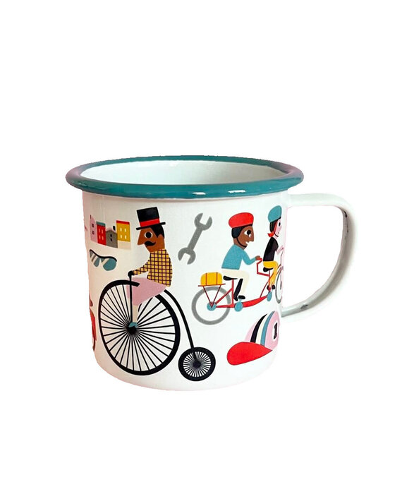 OMM design Enamel Cup Bike lover