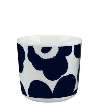 Marimekko Marimekko Unikko beker 2dl Donkerblauw zonder oor