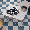 Marimekko Marimekko Unikko 25cm Bord Donkerblauw Marimekko Marimekko Unikko 25cm Bord Donkerblauw