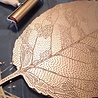 Monika Petersen Monika Petersen Lino Print Berkenblad Goud Indigo 50x70 Monika Petersen Monika Petersen Lino Print Berkenblad Goud Indigo 50x70
