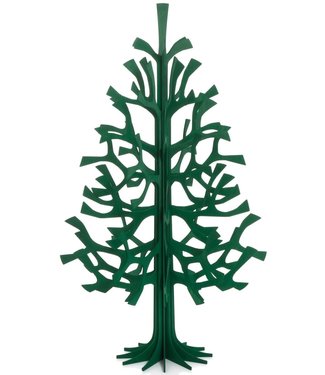 LOVI Lovi Spruce H100cm  Birch plywood Tree dark green 3D-tree DIY package