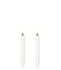Uyuni Lighting LED Wax  mini kaars 2 st Ø1,3 x 13.8cm Nordic White
