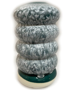 Studio Arhoj Studio Arhoj Hana Vase Kiku Large Dark Green Studio Arhoj Studio Arhoj Hana Vase Kiku Large Dark Green