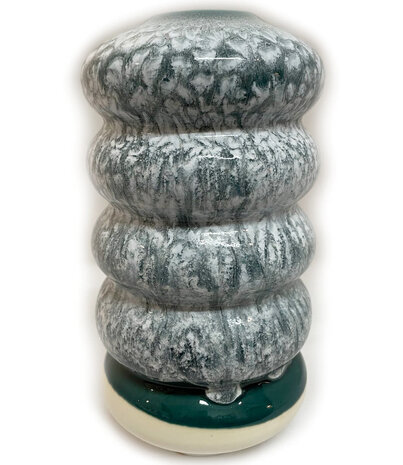 Studio Arhoj Studio Arhoj Hana Vase Kiku Large Dark Green Studio Arhoj Studio Arhoj Hana Vase Kiku Large Dark Green