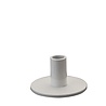 KunstIndustrien KunstIndustrien - voor Ø1.3cm kaars - metaal wit glans Kandelaar Rond KunstIndustrien KunstIndustrien - voor Ø1.3cm kaars - metaal wit glans Kandelaar Rond
