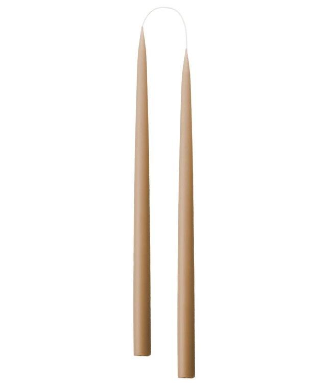 KunstIndustrien KunstIndustrien set of 2 Handmade NougatH35cm Candles