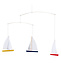 Flensted Mobiles Dinghy Regatta 3 - 28x38cm mobile wood with paper Flensted Mobiles Dinghy Regatta 3 - 28x38cm mobile wood with paper