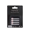 Uyuni Lighting Uyuni Lighting AAAA Batteries 4 pieces for LED mini-dinner candle set of Ø1,3cm Uyuni Lighting Uyuni Lighting AAAA Batteries 4 pieces for LED mini-dinner candle set of Ø1,3cm