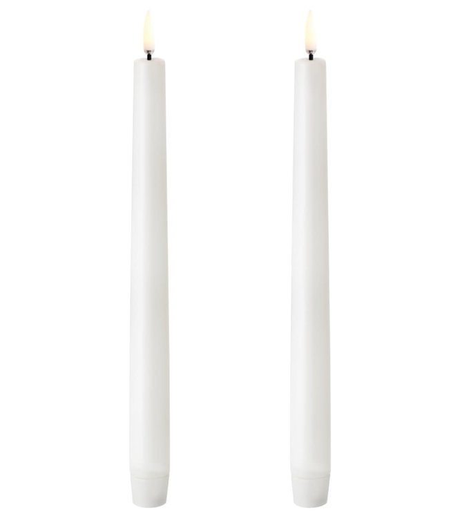 Uyuni Lighting Uyuni Lighting LED candle 2 stuks Ø2,3 x 25cm Nordic White