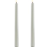 Uyuni Lighting Uyuni Lighting LED candle 2 stuks Ø2,3 x 25cm Dusty Green Uyuni Lighting Uyuni Lighting LED candle 2 stuks Ø2,3 x 25cm Dusty Green