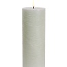 Uyuni Lighting Uyuni Lighting LED Wax stompkaars Ø7,8 x 20cm Rustiek Dusty Green Uyuni Lighting Uyuni Lighting LED Wax stompkaars Ø7,8 x 20cm Rustiek Dusty Green