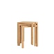 Moebe Moebe Peg Stool kruk eiken Moebe Moebe Peg Stool kruk eiken