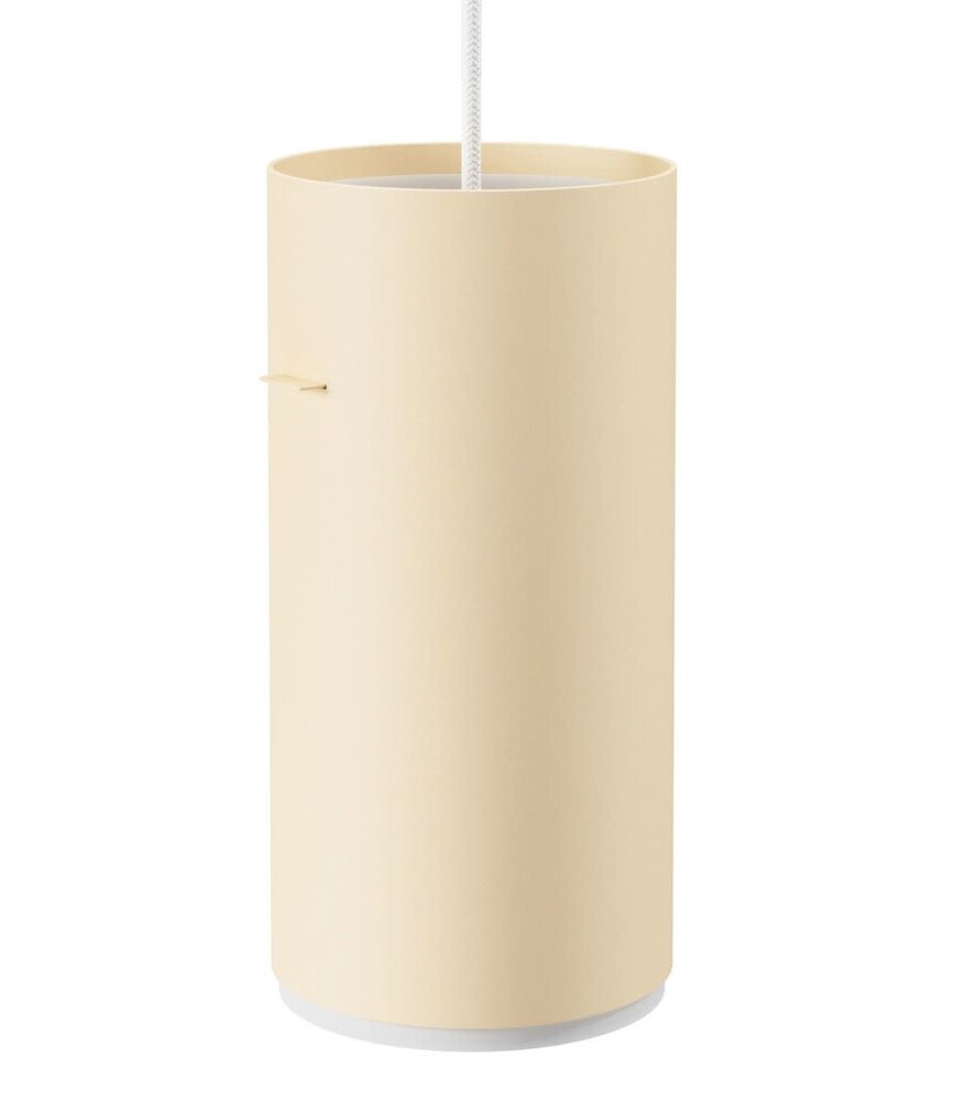 Moebe Moebe Tube Pendant Lamp Large Beige Aluminium Moebe Moebe Tube Pendant Lamp Large Beige Aluminium