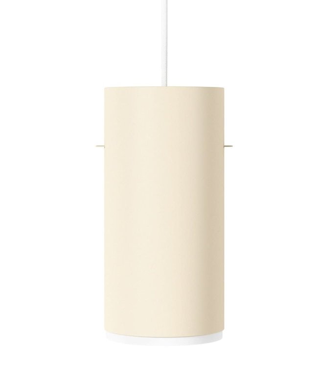 Moebe Moebe Tube Pendant Lamp Large Beige Aluminium