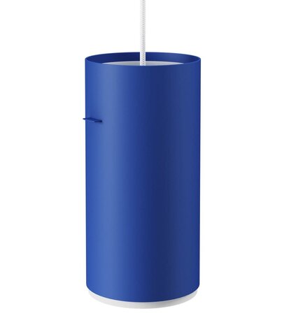 Moebe Moebe Tube Pendant Lamp Large Deep Blue Aluminium Moebe Moebe Tube Pendant Lamp Large Deep Blue Aluminium