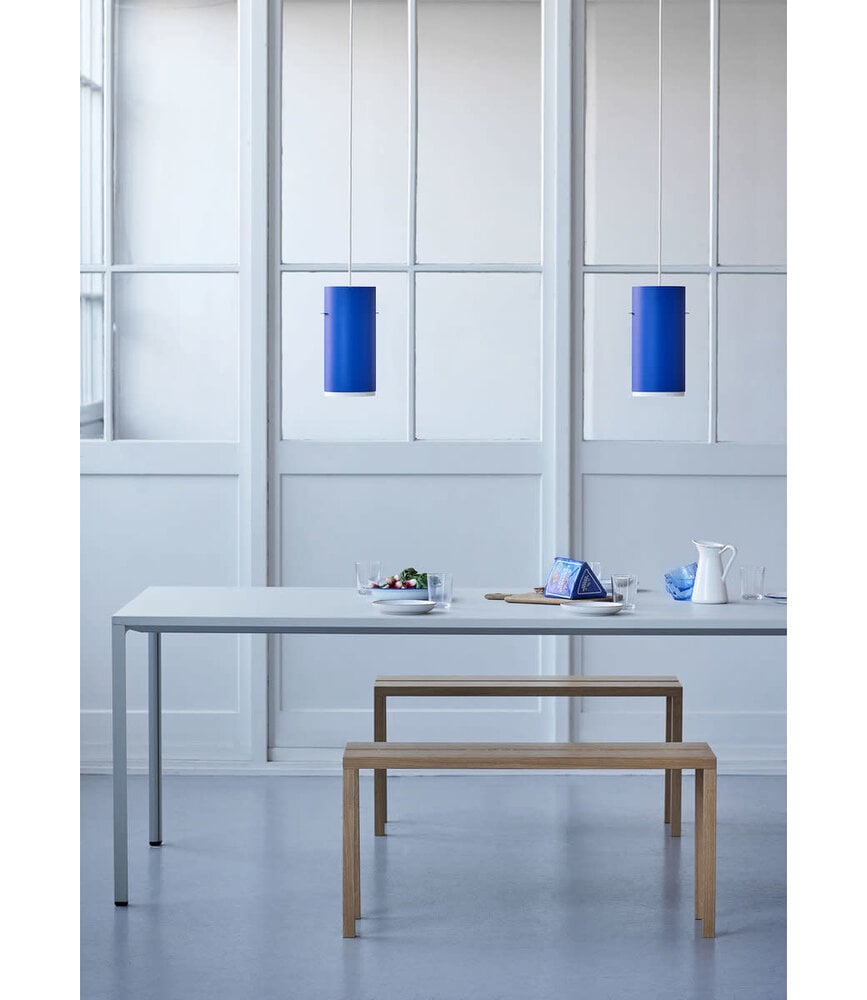 Moebe Moebe Tube Pendant Lamp Large Deep Blue Aluminium Moebe Moebe Tube Pendant Lamp Large Deep Blue Aluminium