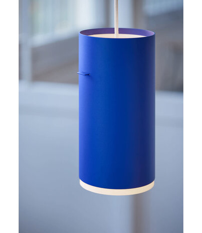 Moebe Moebe Tube Pendant Lamp Large Deep Blue Aluminium Moebe Moebe Tube Pendant Lamp Large Deep Blue Aluminium