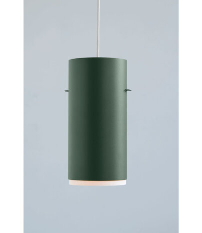 Moebe Moebe Tube Pendant Lamp Large Pine Green Aluminium Moebe Moebe Tube Pendant Lamp Large Pine Green Aluminium
