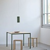 Moebe Moebe Tube Pendant Lamp Large Pine Green Aluminium Moebe Moebe Tube Pendant Lamp Large Pine Green Aluminium