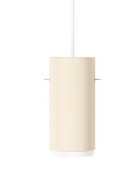 Moebe Moebe Tube Pendant Lamp Small Beige Aluminium Moebe Moebe Tube Pendant Lamp Small Beige Aluminium