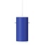 Moebe Tube Pendant Lamp Small Deep Blue Aluminium Moebe Tube Pendant Lamp Small Deep Blue Aluminium