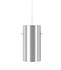 Moebe Tube Pendant Lamp Small Geborsteld Aluminium Moebe Tube Pendant Lamp Small Geborsteld Aluminium