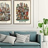 Martin Schwartz Martin Schwartz Berlin poster (various sizes) Martin Schwartz Martin Schwartz Berlin poster (various sizes)