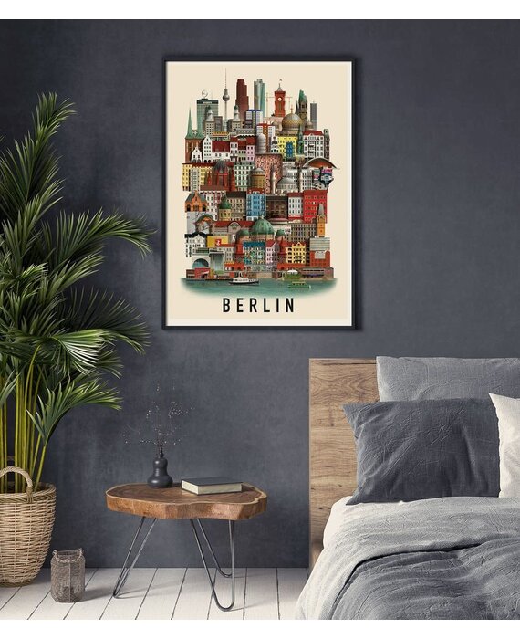 Martin Schwartz Berlin poster (various sizes)