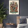 Martin Schwartz Martin Schwartz Berlijn poster (diverse formaten) Martin Schwartz Martin Schwartz Berlijn poster (diverse formaten)