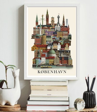 Martin Schwartz Martin Schwartz Kopenhagen poster (diverse formaten) Martin Schwartz Martin Schwartz Kopenhagen poster (diverse formaten)