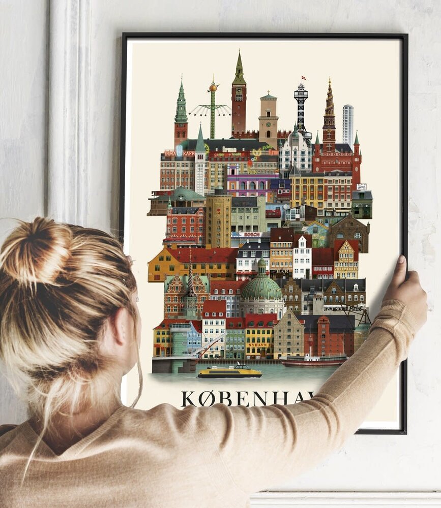 Martin Schwartz Martin Schwartz Copenhagen poster (various sizes) Martin Schwartz Martin Schwartz Copenhagen poster (various sizes)