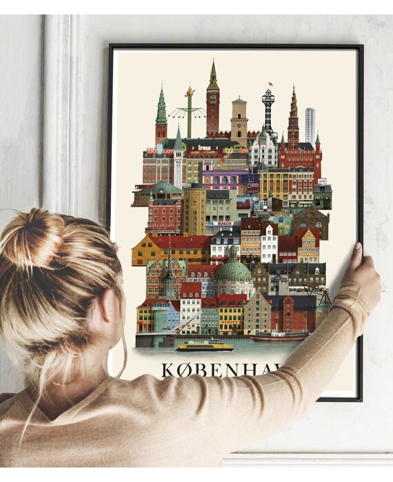 Martin Schwartz Copenhagen poster (various sizes)