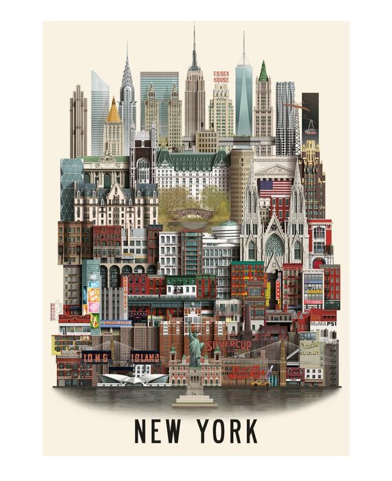 Martin Schwartz New York poster (various sizes)