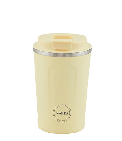 AYA & IDA AYA & IDA Cup2go 380 ml Butter Yellow AYA & IDA AYA & IDA Cup2go 380 ml Butter Yellow