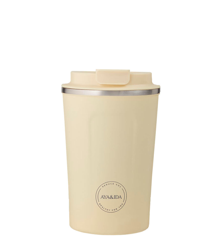 AYA & IDA AYA & IDA Cup2go 380 ml Butter Yellow AYA & IDA AYA & IDA Cup2go 380 ml Butter Yellow
