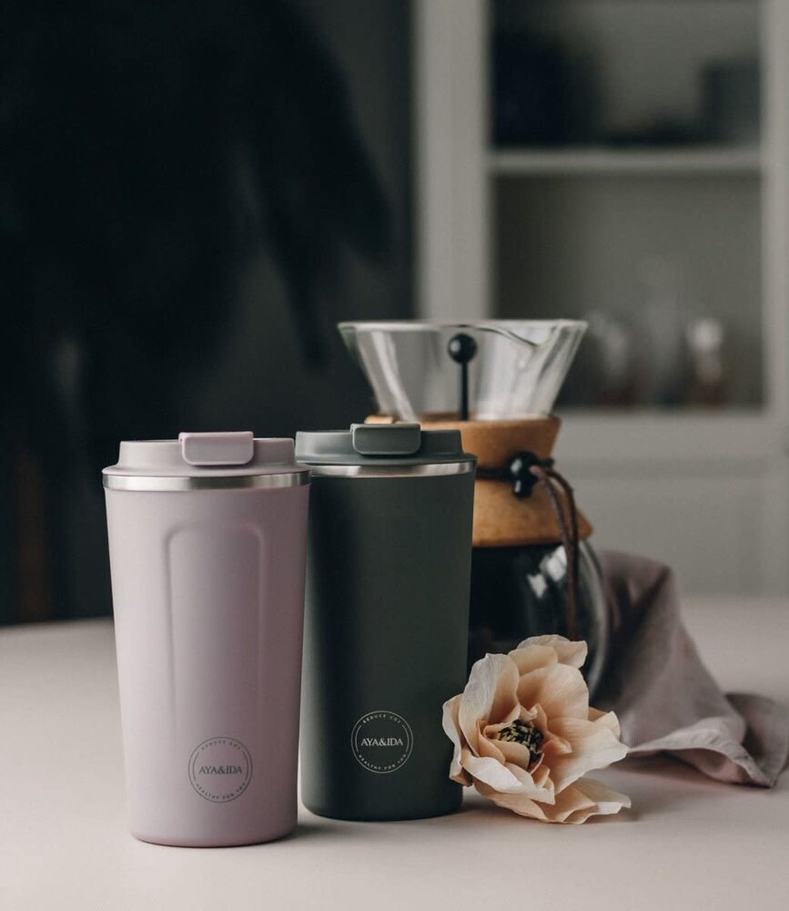 AYA & IDA AYA & IDA Cup2go 380 ml Lavendel AYA & IDA AYA & IDA Cup2go 380 ml Lavendel