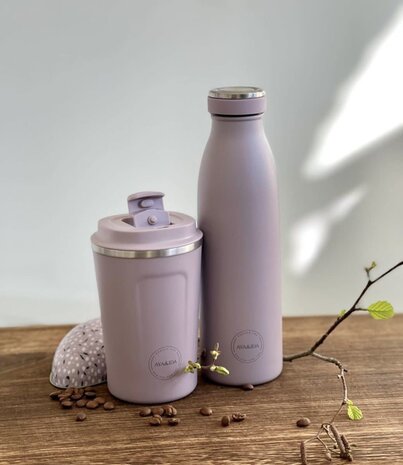 AYA & IDA AYA & IDA Cup2go 500 ml Lavender AYA & IDA AYA & IDA Cup2go 500 ml Lavender